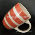 colorful stoneware cheap custom cups